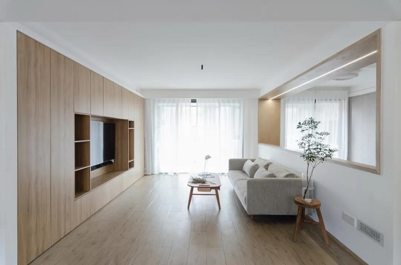 130㎡原木現(xiàn)代風(fēng)四室裝修，全屋原木風(fēng)裝飾住起來(lái)真舒服！