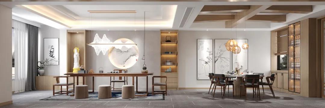 新中式風格裝修案例 | 國人的新風尚！