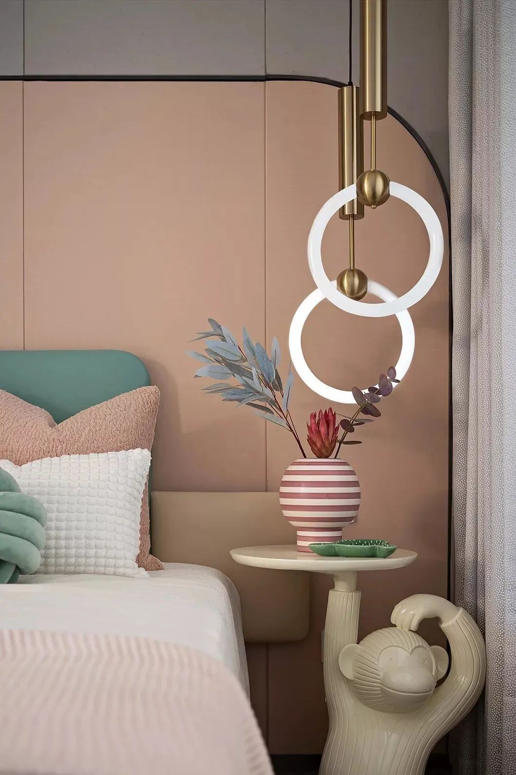 85平兩房現代風格裝修，充滿優雅和舒適