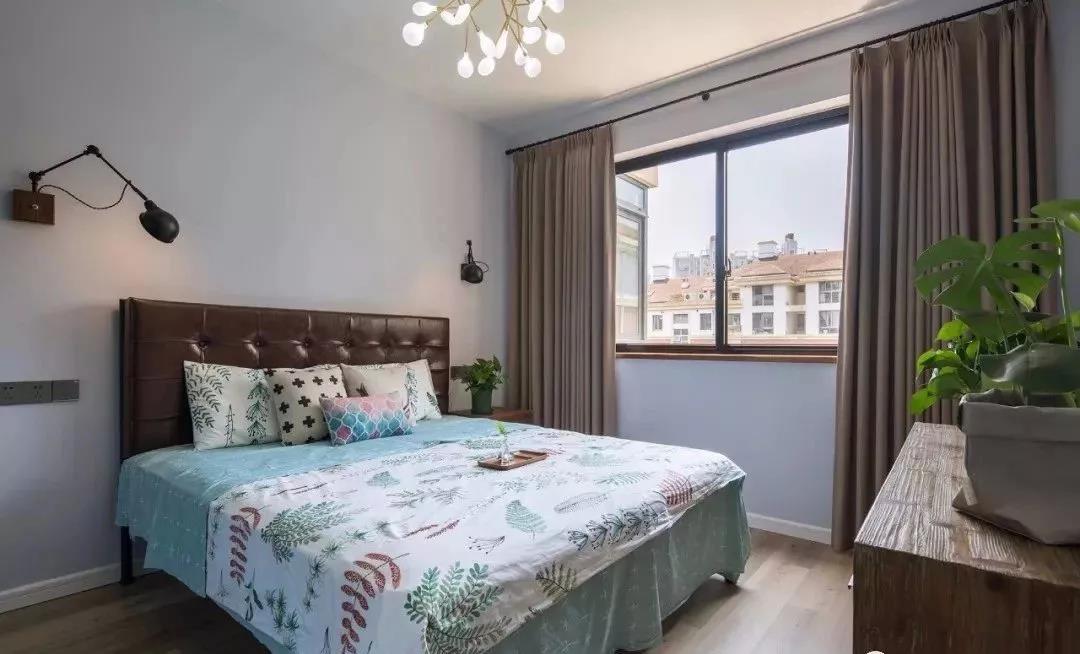 120㎡簡約溫馨風格新房裝修，陽臺落地窗效果