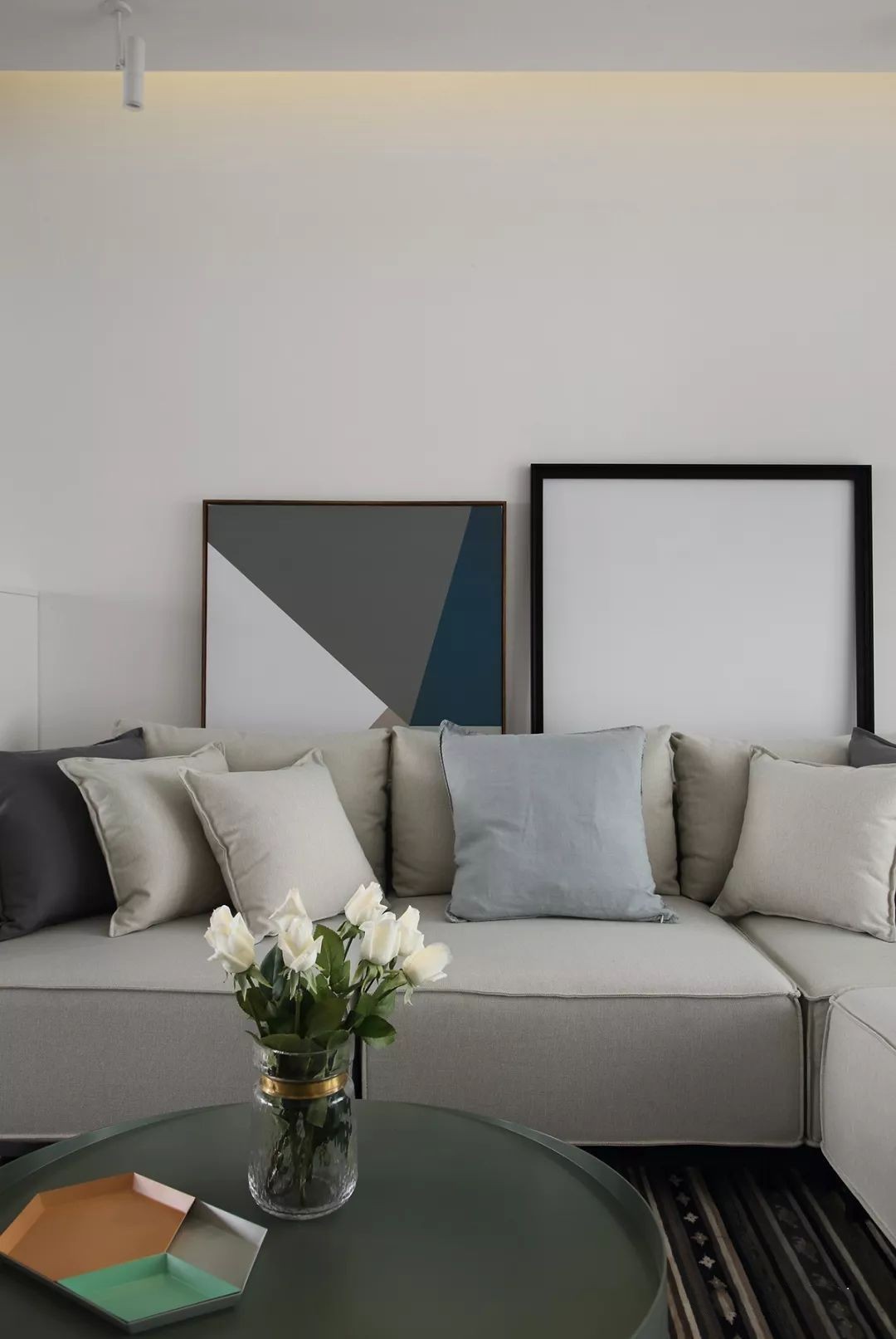 和順府-122㎡極簡北歐風三居，簡潔大氣、清爽舒適！