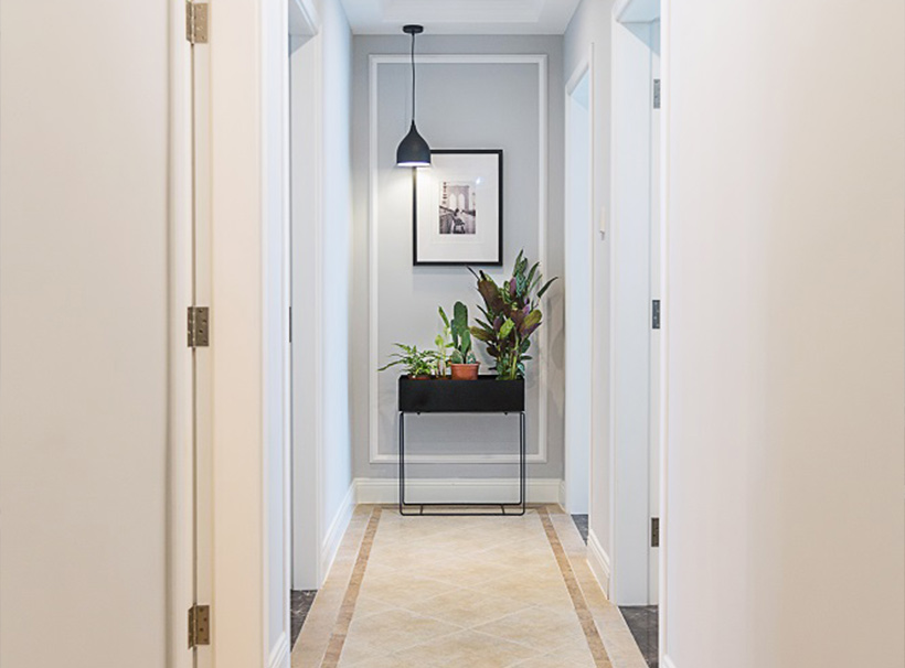 長沙歸心苑190平米現代簡約風格裝修案例