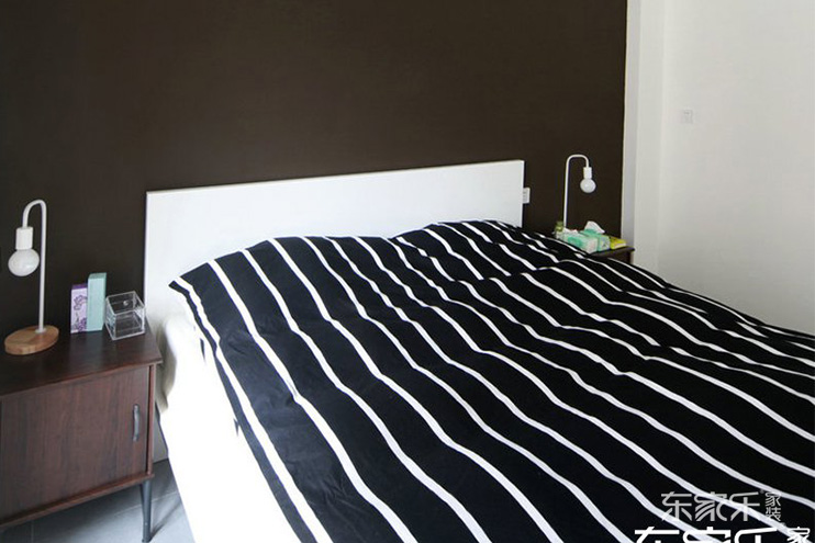 長沙時代傾城85平米現代簡約風格裝修案例