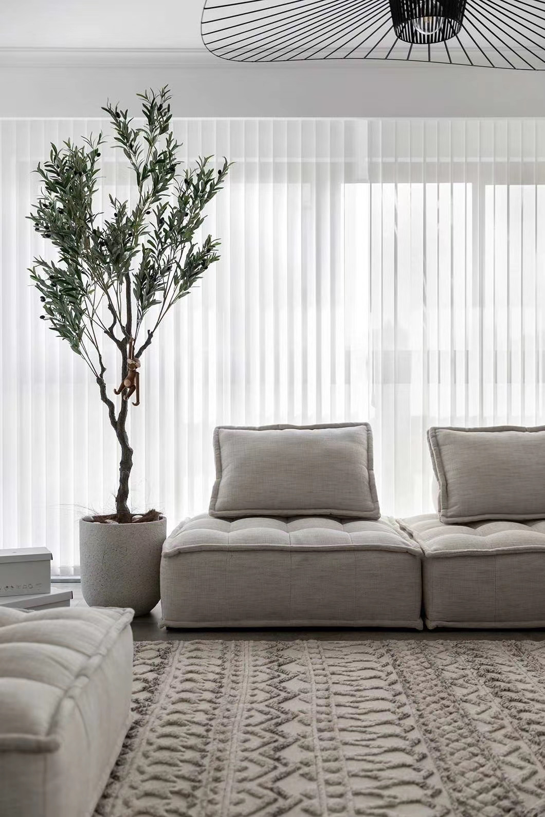 長沙海倫春天132平米北歐風裝修效果圖