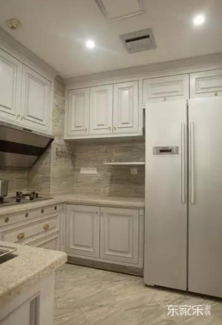 長沙鈺龍天下120平米簡歐風格裝修案例