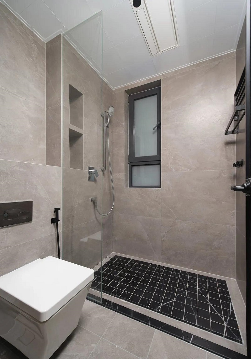 91平米二居室現代風，客餐廳吊頂一體設計，簡約大氣很耐看