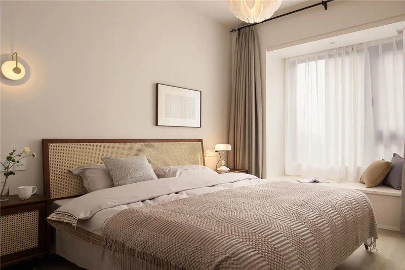 118㎡現代簡約三居室，全屋奶油色裝飾，溫柔優雅恬靜舒適