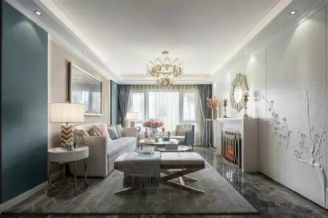 110平方簡歐裝修風格案例介紹，浪漫典雅，很有氣質