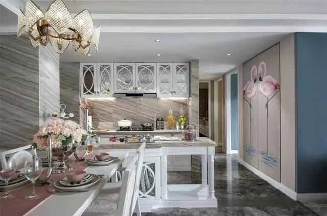 110平方簡歐裝修風格案例介紹，浪漫典雅，很有氣質