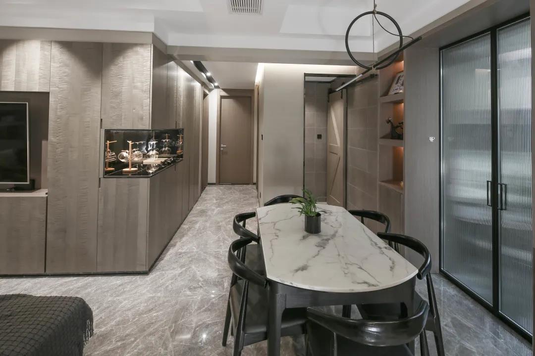 125㎡現(xiàn)代簡約風(fēng)格新房裝修，玄關(guān)柜+電視柜超大氣！