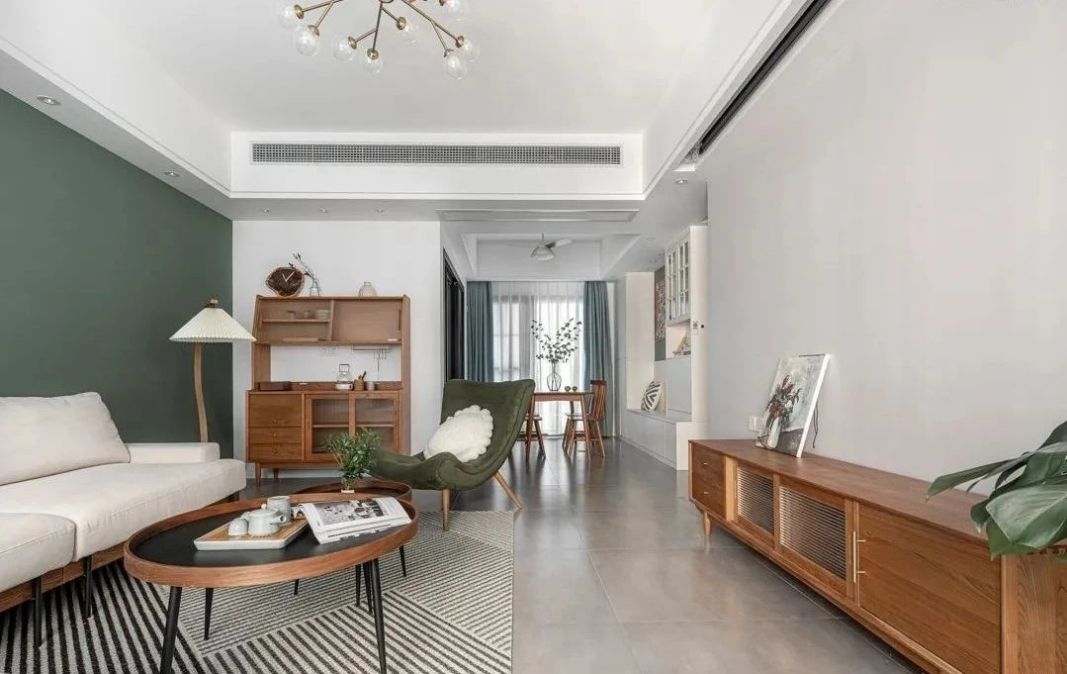 119現代四房裝修案例，現代簡約[柔時光]風格