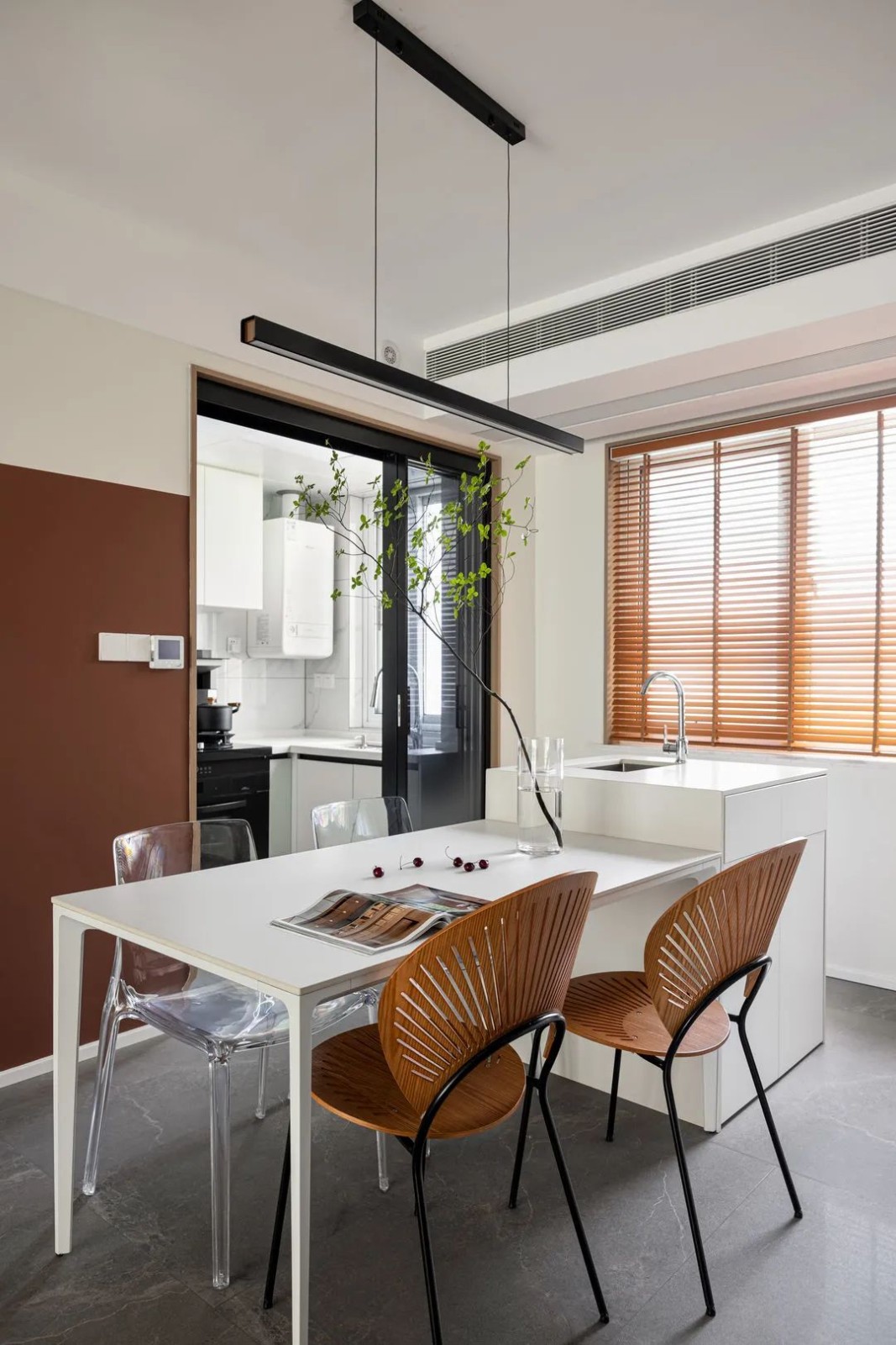 100平現代風格三房裝修案例，對新家充滿期待