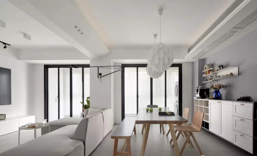 121m2四房時(shí)尚簡(jiǎn)約風(fēng)裝修，對(duì)未來生活的暢想