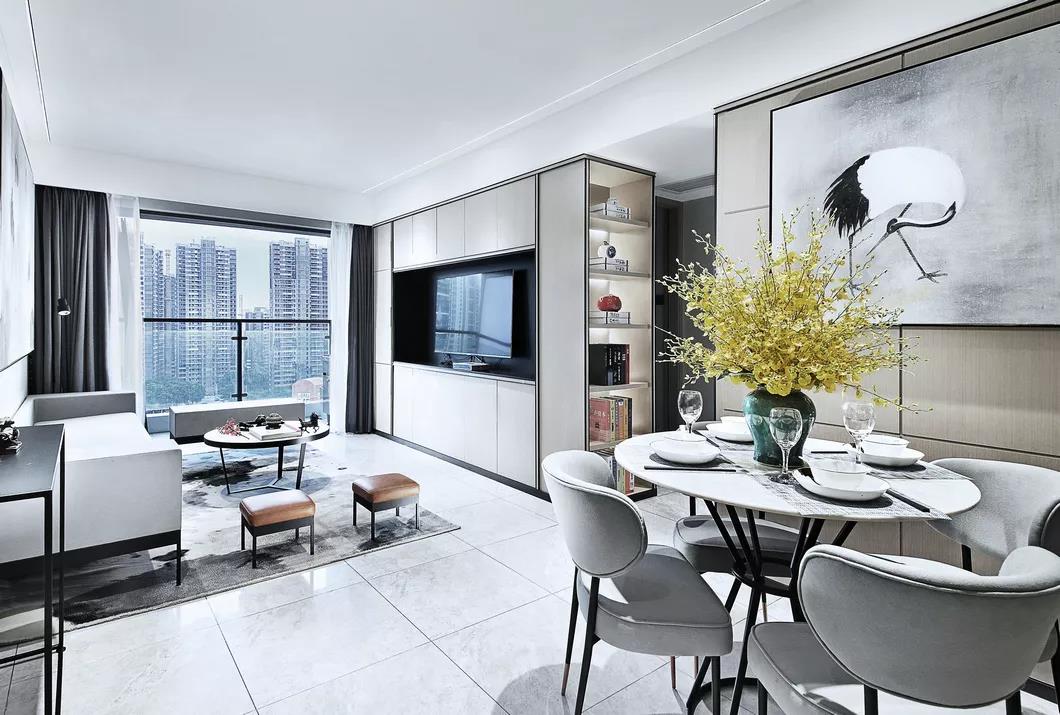 80平新中式風格裝修效果圖，優雅大氣！