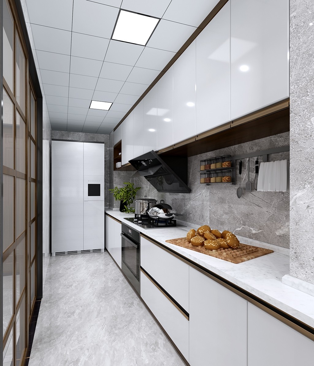 122平現代四房裝修，空間舒服而優雅