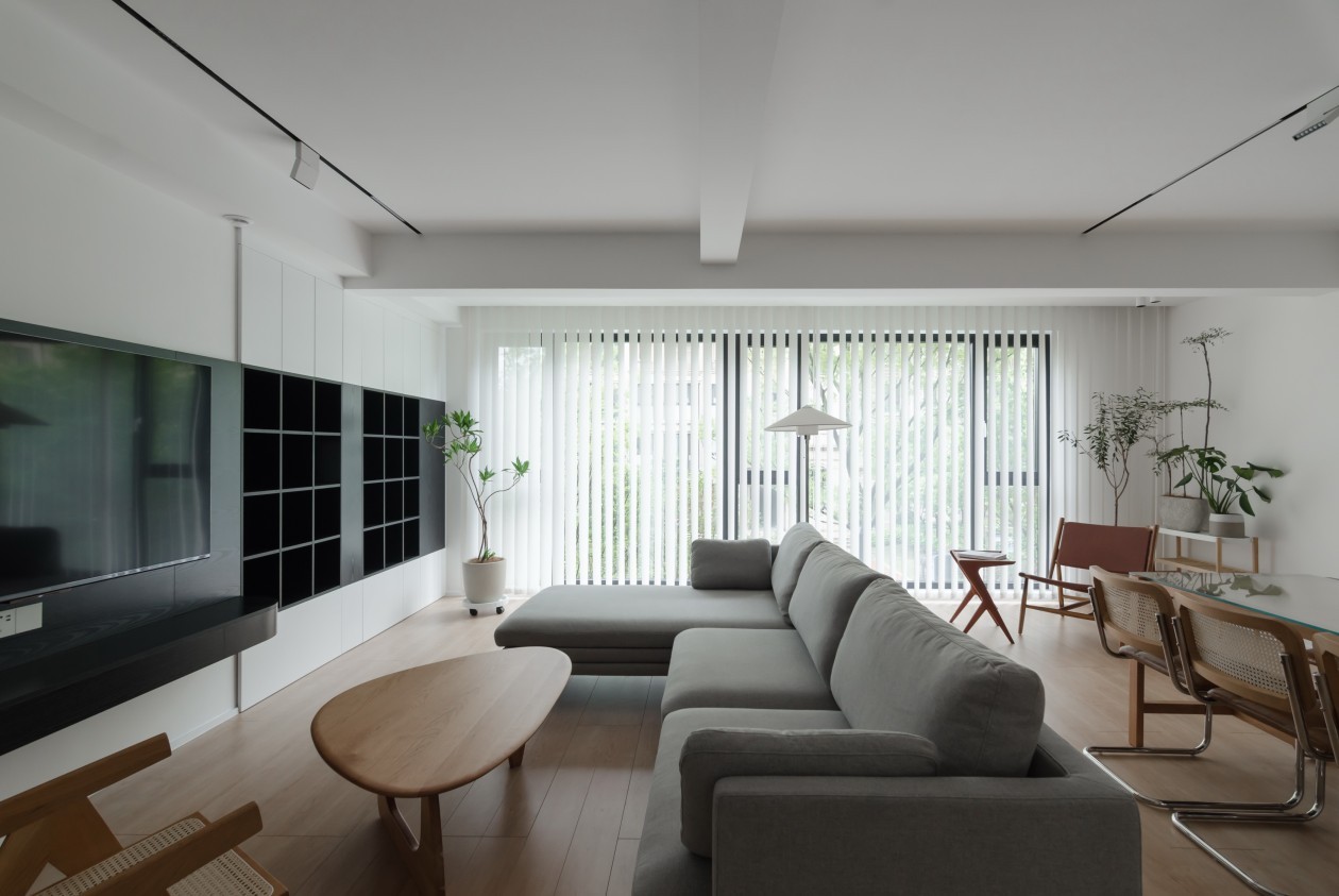 150平北歐四房裝修，整體布局大氣整潔