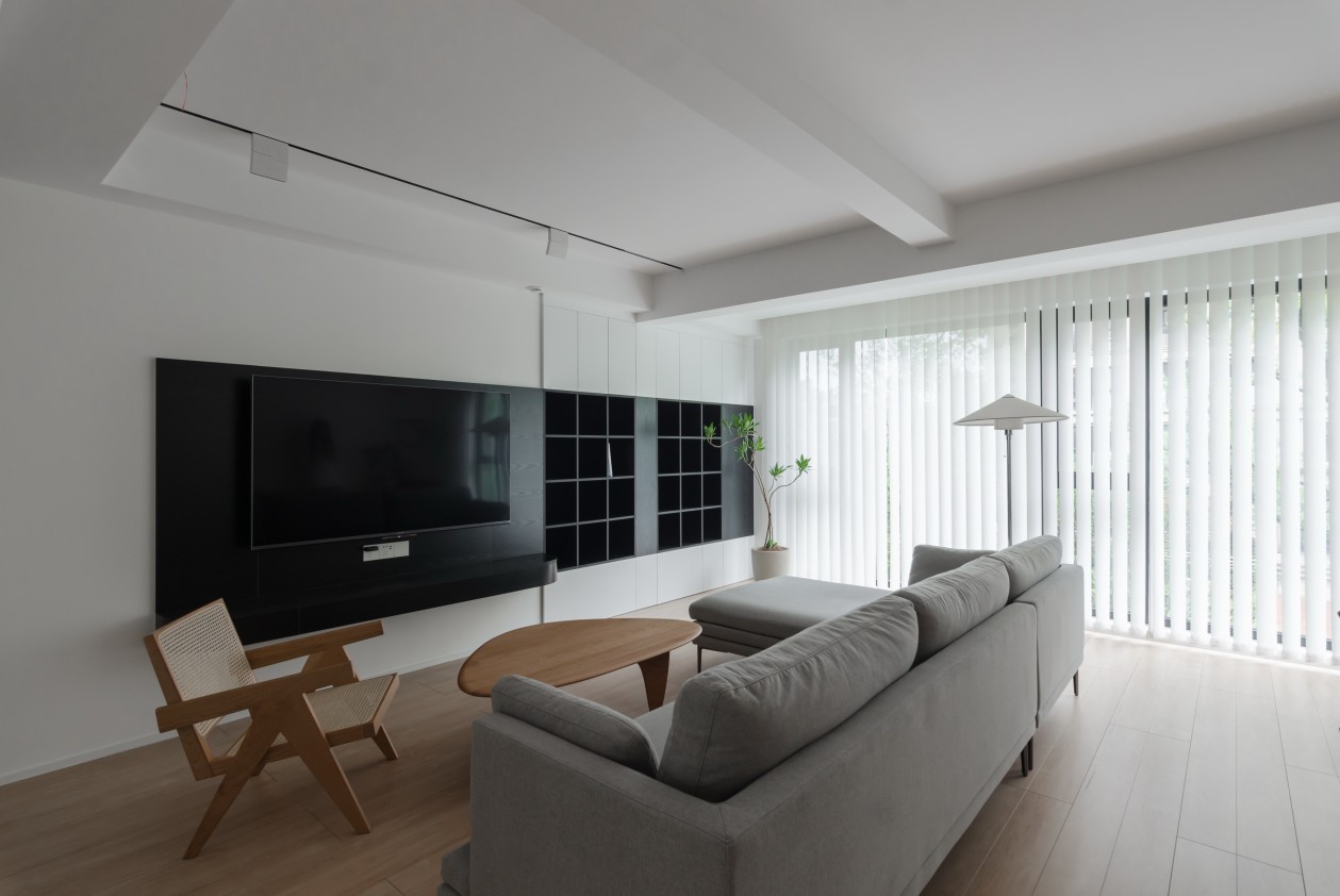 150平北歐四房裝修，整體布局大氣整潔