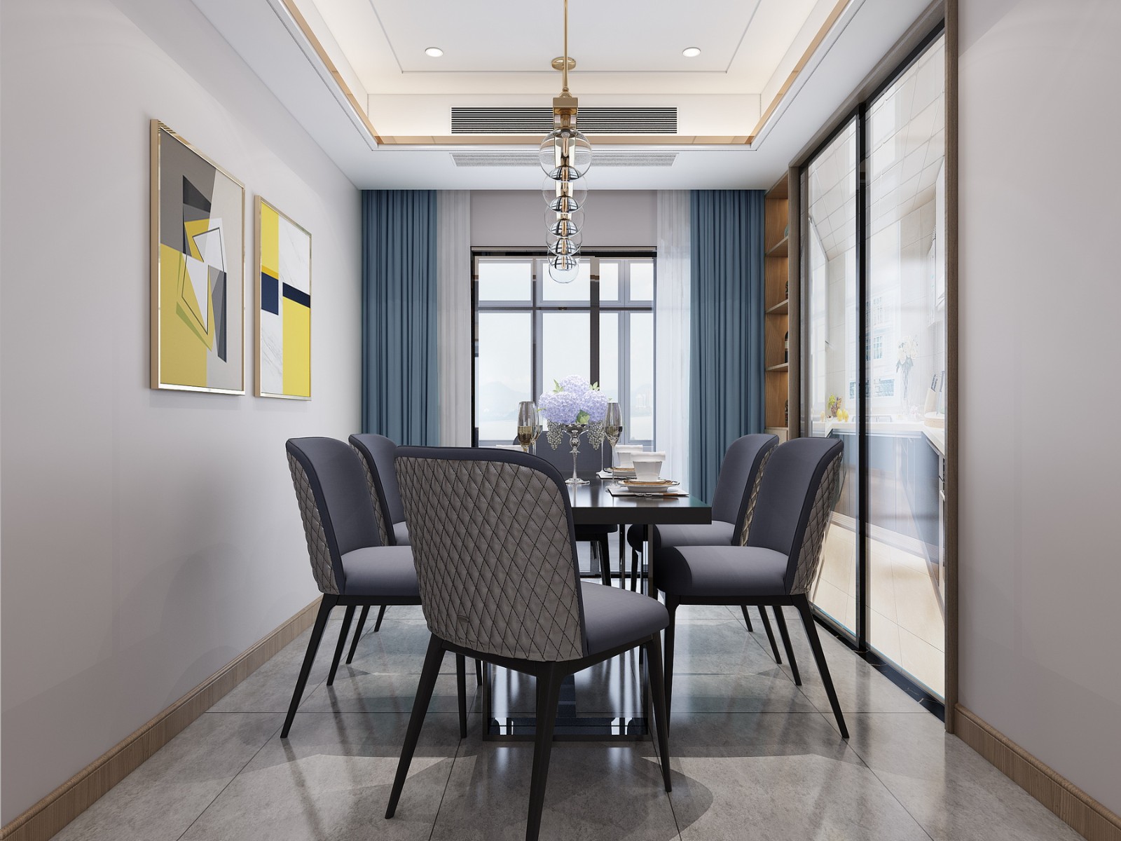 122平現(xiàn)代三房裝修，不同的家不同的風(fēng)味