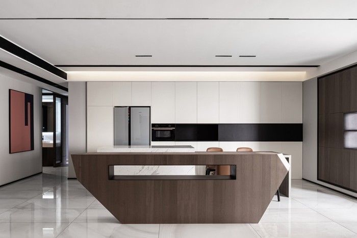 85平三房現代裝修風格，用心就可以讓家新生~