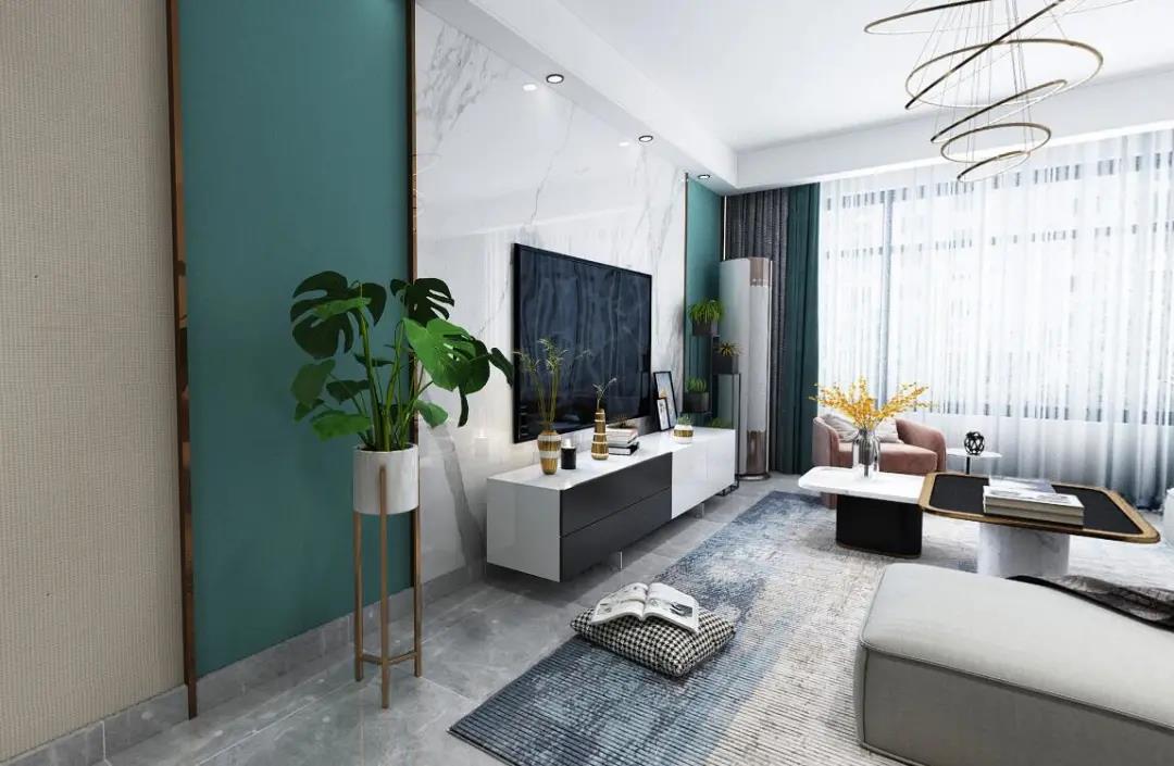 110㎡現代風格，品味溫潤有度的質感生活