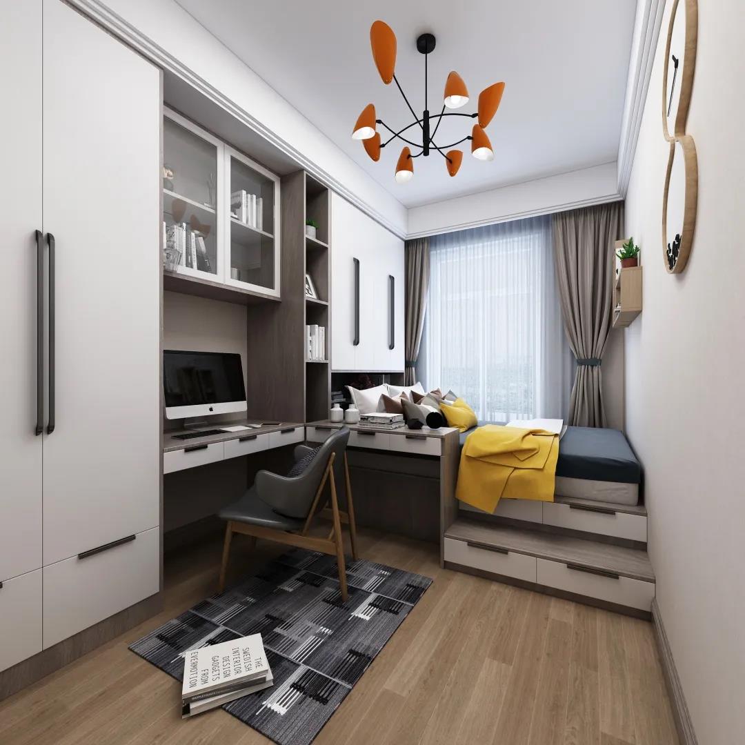 110㎡現代風格，品味溫潤有度的質感生活