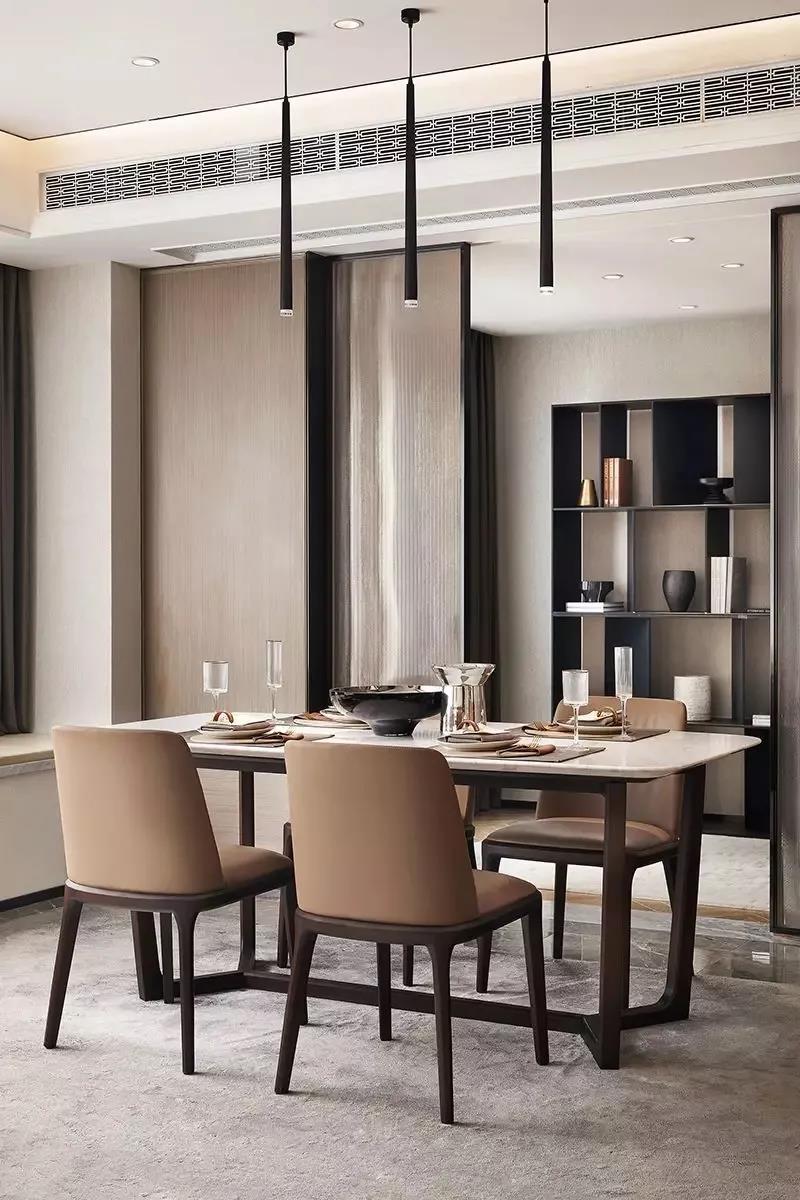 131㎡現代風格新房裝修案例，絕美大橫廳！