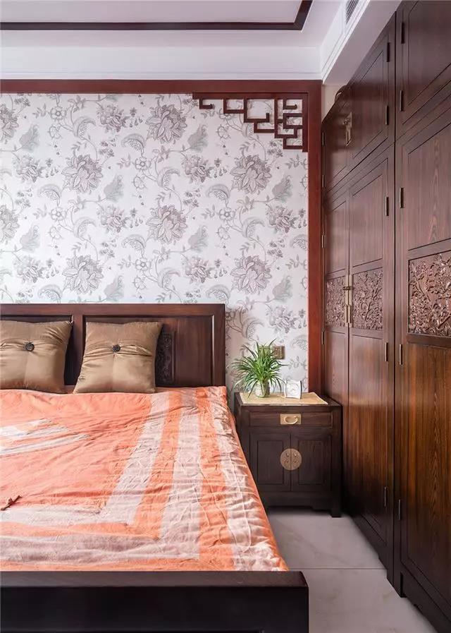 140平中式風格裝修案例，一個客廳都美爆了！