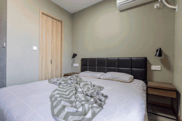 100㎡現(xiàn)代風(fēng)格裝修效果圖，臥室小衣帽間收納實(shí)用！