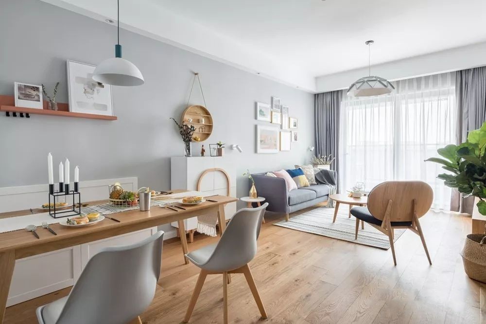 天驕福邸89㎡北歐風(fēng)三居，這個小家超級舒適愜意！