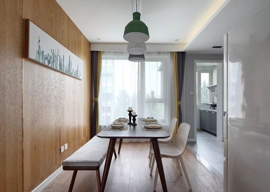 星都匯-120㎡混搭風，當優雅美式遇上清新北歐風！