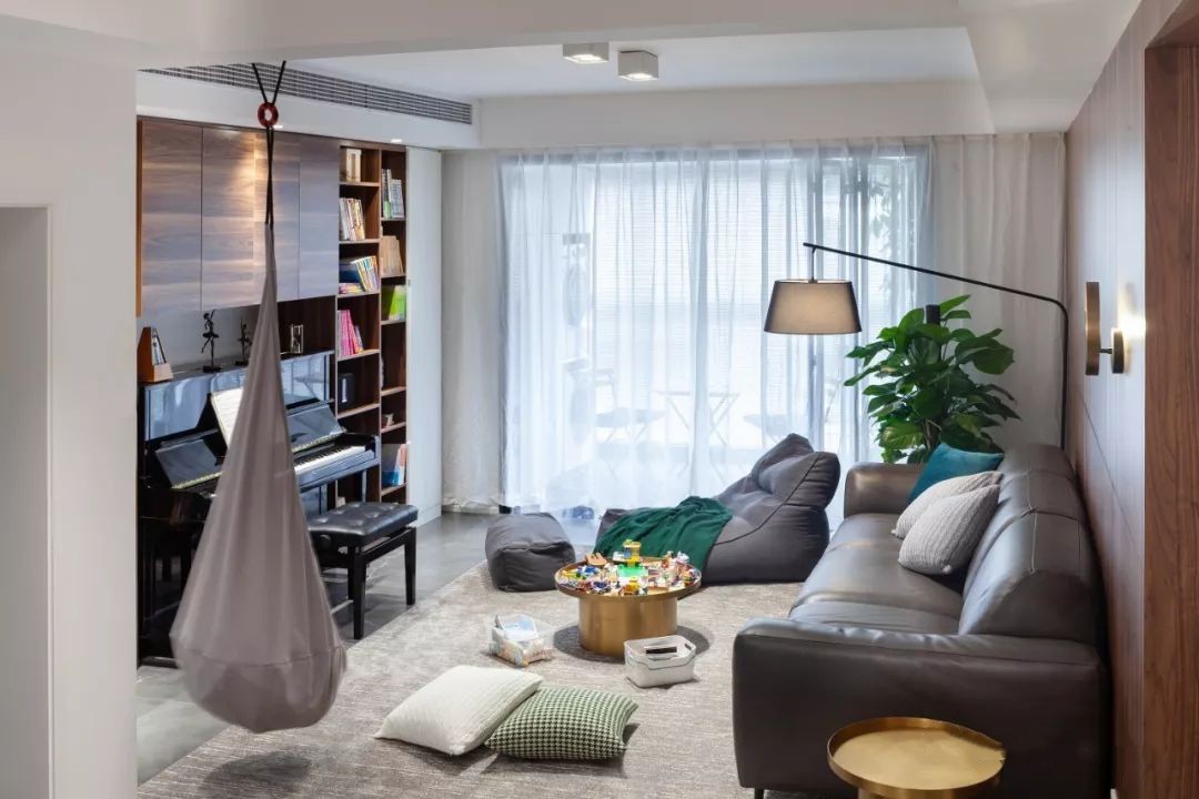 桃李春風-88㎡簡約風兩居，有游樂園和書吧的家，超有愛！