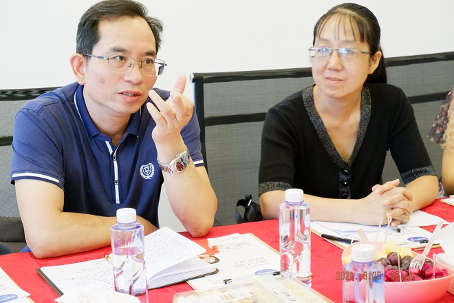 張校長(zhǎng)、夏院長(zhǎng)分別做重要講話